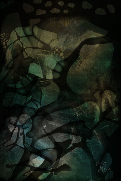 Questioning the Shadow: Under the River II - a Digital Graphics and Cartoon Artowrk by YLECARA